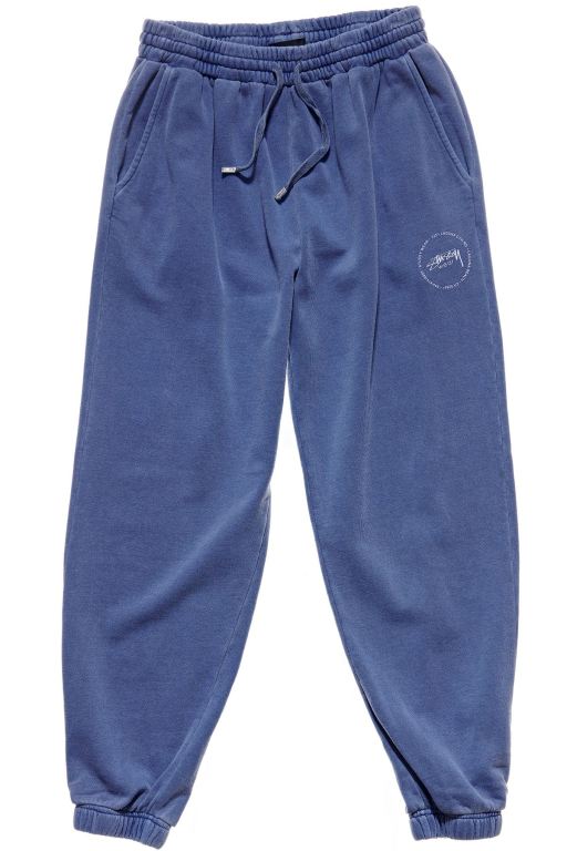 Stussy Womens Laguna Overdye Marle Trackpant Leisure Sets Blue - WSBTY7401